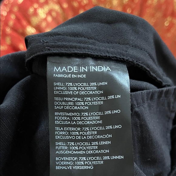 Club Monaco Black Scalloped Jumpsuit - Picture 5 of 5